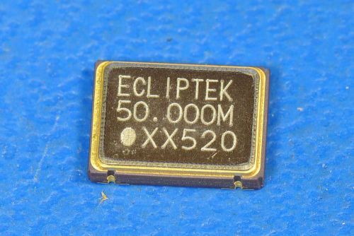 3-pcs smd crystal oscillator 50mhz 3.3v 15pf 4-pin csmd bul ec2645ettts-50.000m for sale