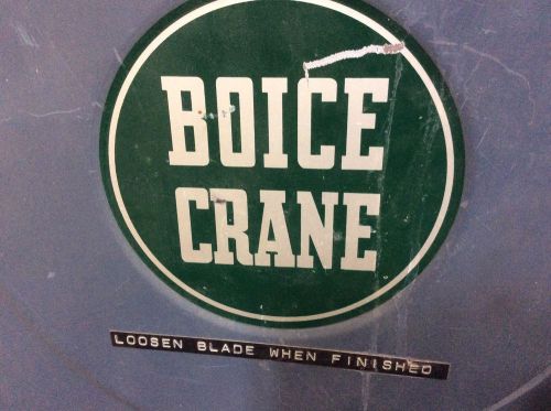 Vintage Boice Crane FloorModel 8 Speed 14&#034; Bandsaw