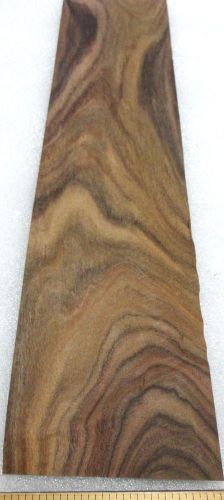 Rosewood South American Santos wood veneer 4&#034; x 15&#034; raw no backer  1/42&#034; thick