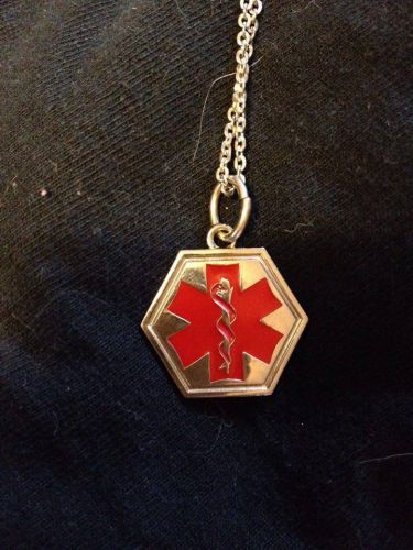 Sterling Silver Star of Life Necklace Pendant
