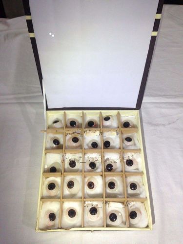 Super Quality Artificial Eyes-25 Pieces Prosthetic Eyes Set FREE SHIPiin