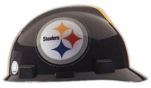 Mine safety appliances company 818407 nfl hard hat - steelers for sale