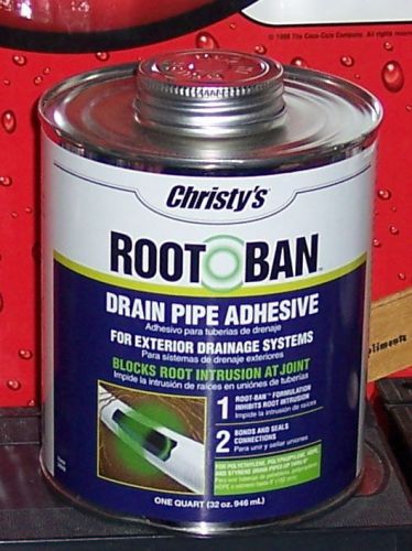 32 oz root ban drain adhesive  pvc pipe tree root preventer for sale