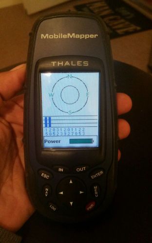 Thales Mobile Mapper Professional GPS Never Used with Leather case