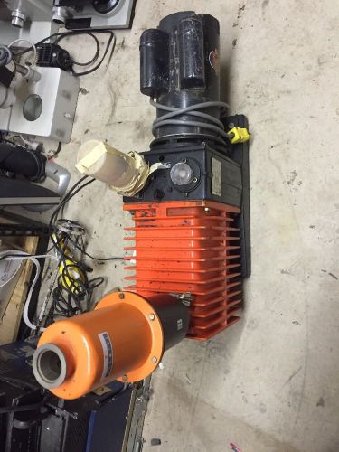 Alcatel 2033 Vacuum Pump w/ Leroy Somer LS90L Compressor - Working!