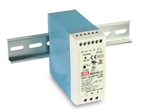 48VDC Output - 60W Industrial DIN Rail Power Supply