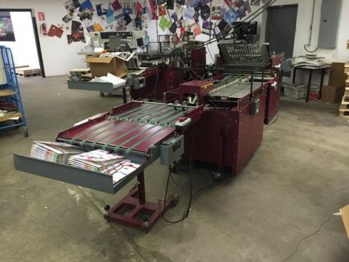 1994 moll marathon with final fold and dial-a-stack folder gluer hot melt for sale
