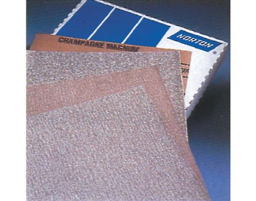 Norton sanding paper 31629 9 x 11 in. sheets, 220 grit, package of 100 for sale