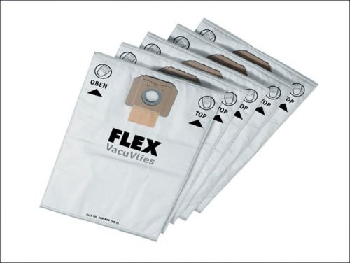 Flex Power Tools - Fleece Filter Bags (Pack of 5)
