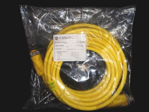 (new) tpc wire &amp; cable 25ft 19 pole male/female extension p/n # cr219e53f025s for sale