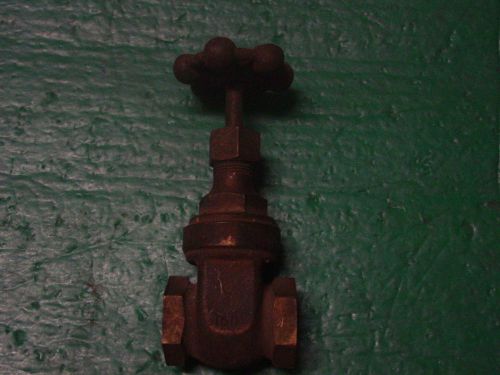 Vintage lunkenheimer old  3/4 gate  valve for sale