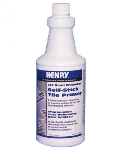Two  1 qt , henry 336 bond enhancer floor primer bottles for sale