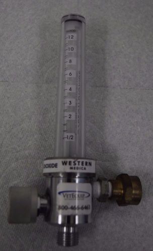Western Medica C02 Flowmeter 50PSI Inlet  .5-12 LPM D3B