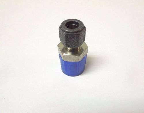 Parker cpi 6-8 fbz-ss male connector 3/8&#034; x 1/2&#034; mnpt 316 stainless steel &lt;333nw for sale
