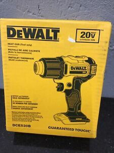 NEW Dewalt DCE530b 20 volt MAX CORDLESS 990 DEGREES Heat Gun Bare tool