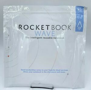 LOT OF 2 Rocketbook Wave Smart Notebook Standard Size Pilot FriXion Pen Blue.TWO
