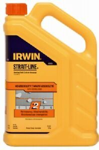 Irwin, Strait-Line, 5 LB Fluorescent Orange Chalk Refill