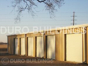 DURO Steel Mini Self Storage 30&#039;x50&#039;x8.5 Metal Prefab Building Structures DiRECT