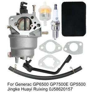 Carburetor For Generac GP6500 GP7500E GP5500 Jingke Huayi Ruixing 0J58620157