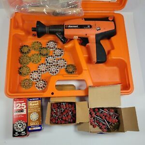 Ramset/ Red Head Powder Based Nail Gun Semi-Automatic D60 with Hard Case Extras