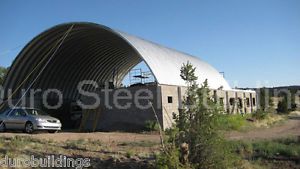DuroSPAN Steel 30&#039;x40&#039;x14&#039; Metal Building Welded Base Plate Kit Open Ends DiRECT
