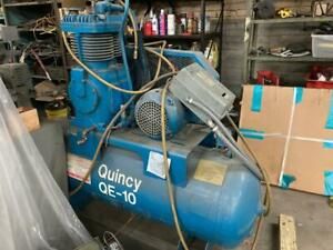 QUINCY  AIR COMPESSOR MODEL  QE - 10 ,10 HP