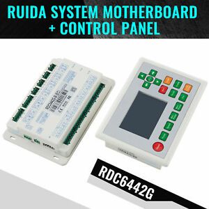 Ruida Replacement RDC6442G Control Panel &amp; Mainboard Kit for Laser Engravers
