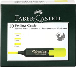 Faber Castell Faber Castell Classic Textliner, Pack Of 10