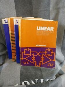 4 National Semiconductor Corp Data Handbooks - Vintage