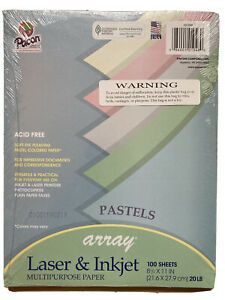 Pacon 8-1/2&#034; X 11&#034;  Acid-Free Bond Paper 100 Count. Use For Divorce Paperwork.