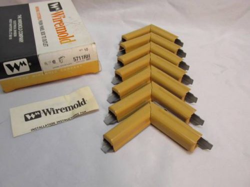 NEW NOS Lot of (7) Wiremold Right Hand Internal Twisted Elbow Buff 5711RH