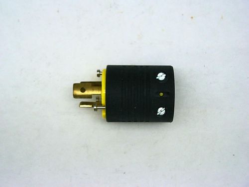 P&amp;s twist lock plug nema l5-15-p 15 amp 125 v for sale