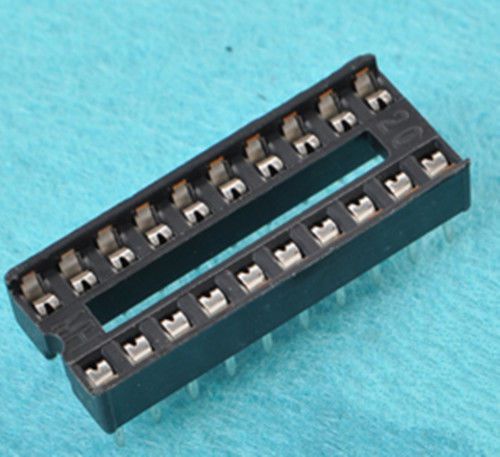 10PCS DIP 20 pins IC Sockets Adaptor Solder Type Socket new
