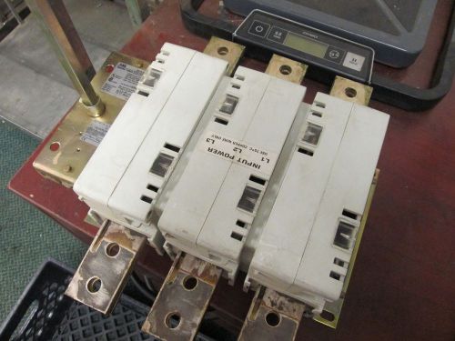 Abb general purpose disconnect switch oetl-nf1200 1200a 600v 3p used for sale