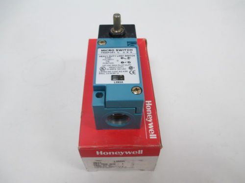 NEW HONEYWELL LSN5A MICRO SWITCH HEAVY DUTY LIMIT SWITCH 120V-AC 10A D227853