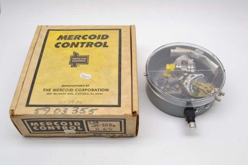 New mercoid da-21-103-6s 0-100 psi 1/4 in npt pressure switch b437778 for sale