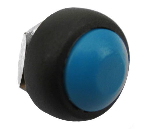 New blue off (on) momentary anti-vandal push button switch for sale