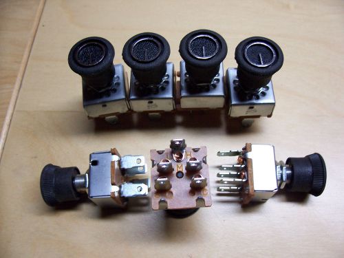 7 Pieces- 4 Position Rotary Turn Twist Switch 12 V System Auto Marine RV