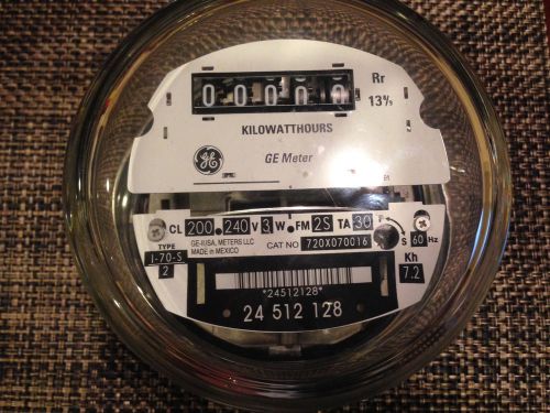 GE Electric Watthour meter KWH I70S  Brand new FREE SHIPPING 720X070016