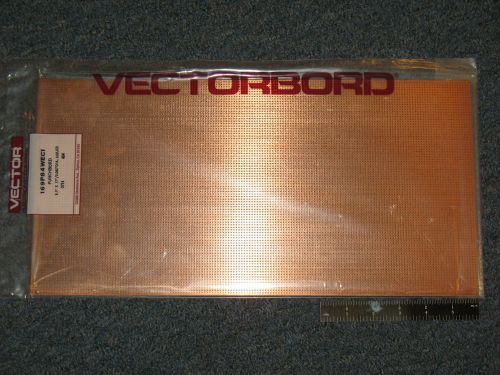 Vector vectorbord punchbord punch board 169p84wec1 8.5x17in proto fr4 copp-1sid for sale