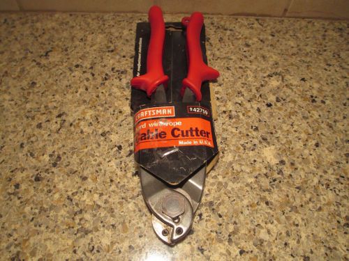 New craftsman hard wire rope cable cutters, 42759 for sale
