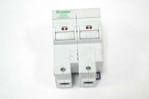 LITTELFUSE LFPSJ302.ZXID POWR-GARD 30A AMP 2P 600V-AC FUSE HOLDER B340276