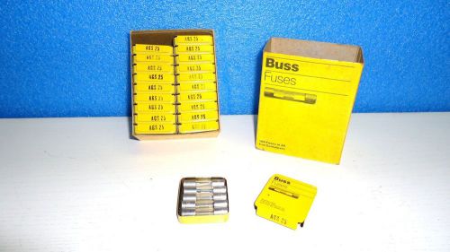 BUSS FUSES AGS25 -100 FUSES IN 20-5 IN CONTAINERS BUSSMAN FREE SHIPPING