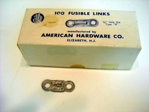 Lot of (2) New American Hardware Fusible Links, 160 Degrees