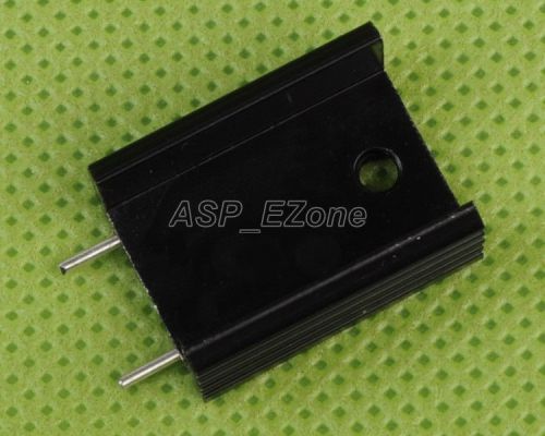 10pcs to-220 heat sink black to220 20x15x10mm ic heat sink with pins aluminum for sale