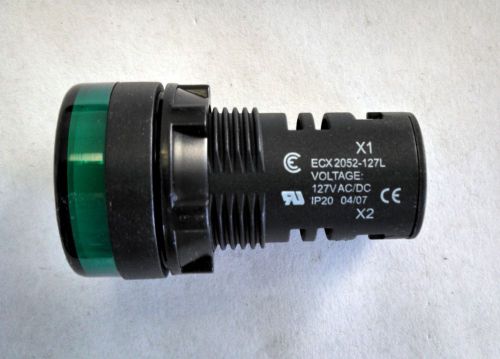 Automation Direct Green Indicating Light, 22mm non-metal monoblock (ECX2052127L)