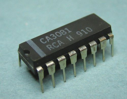 4 - Pieces RCA CA3081 NPN Transistor Array