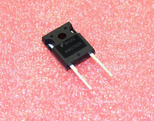RHRG75120 High Current High Voltage Fast Soft Recovery Diode 75A 1200V  Qty:2-: