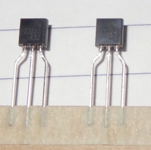 25 pcs PN2222A NPN, 40V, 1A TO92 Transistor.
