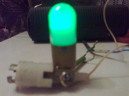 TLZ-3-2 neon (green glow) tubes. Lot of 3 pc. NOS!